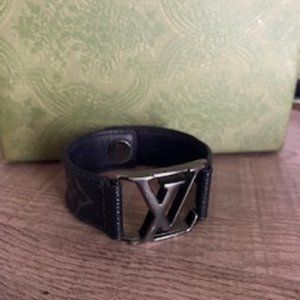 Louis Vuitton Leather Bracelet